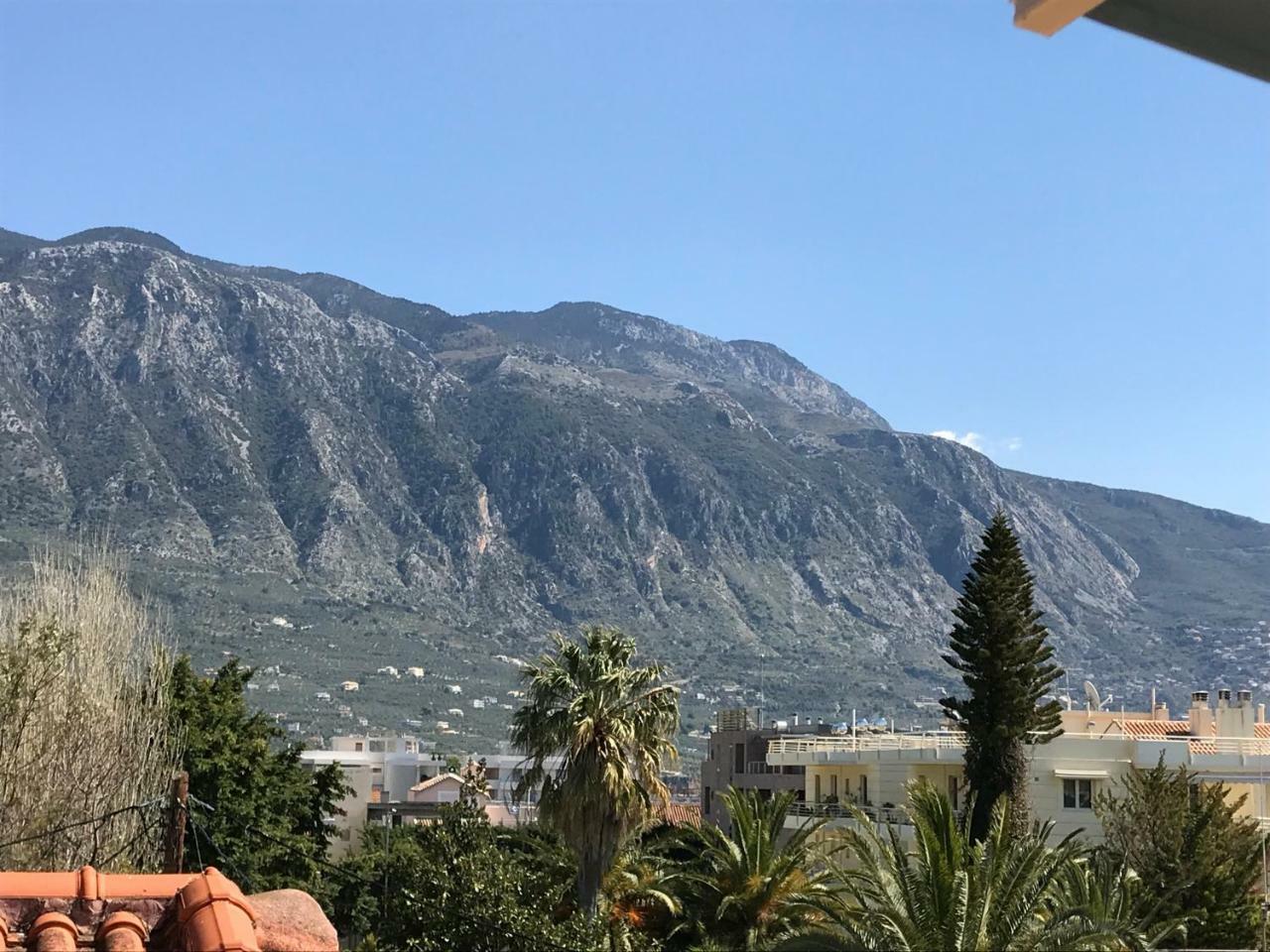 Apartamento Tg Kalamata Beach Studio With Sea View Terrace Exterior foto